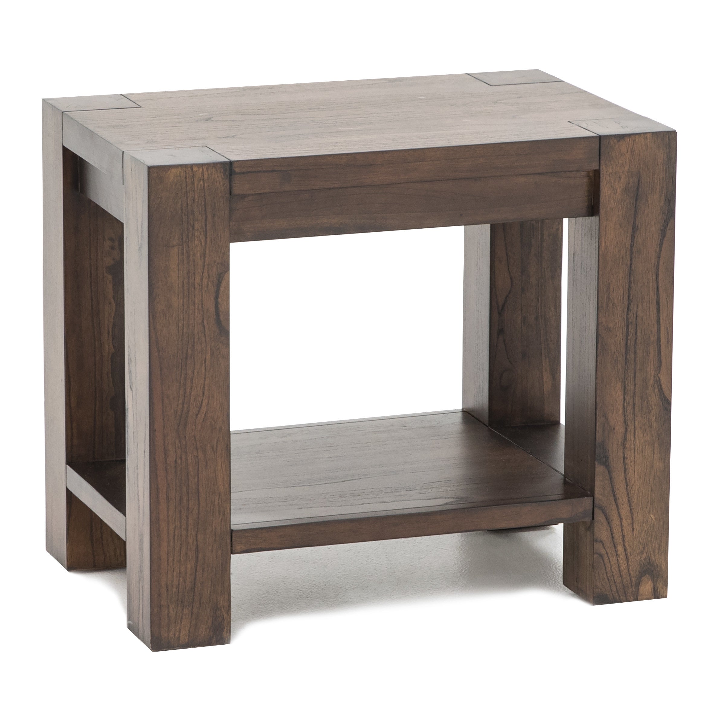 Direct DesignsÂ® Open Cascade Nightstand In Weathered Brown for
