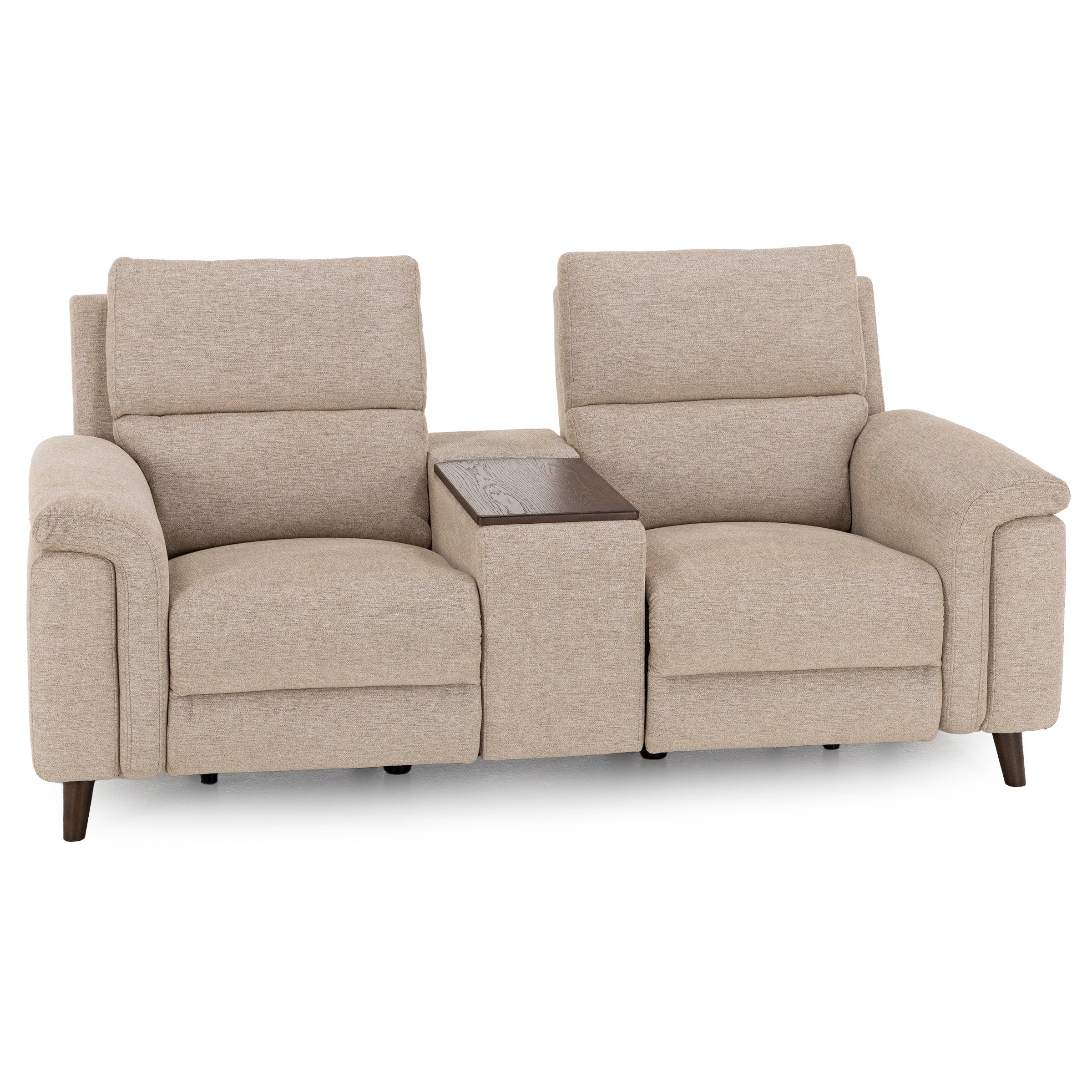 Nicole Power Headrest Reclining Console Loveseat for your Living