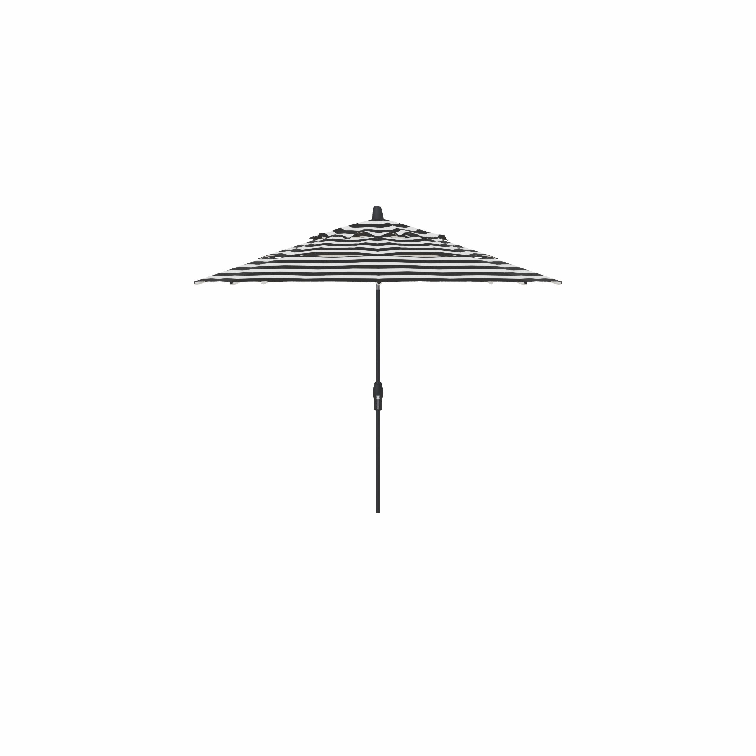 11' Auto Tilt Kinzie Stripe Umbrella