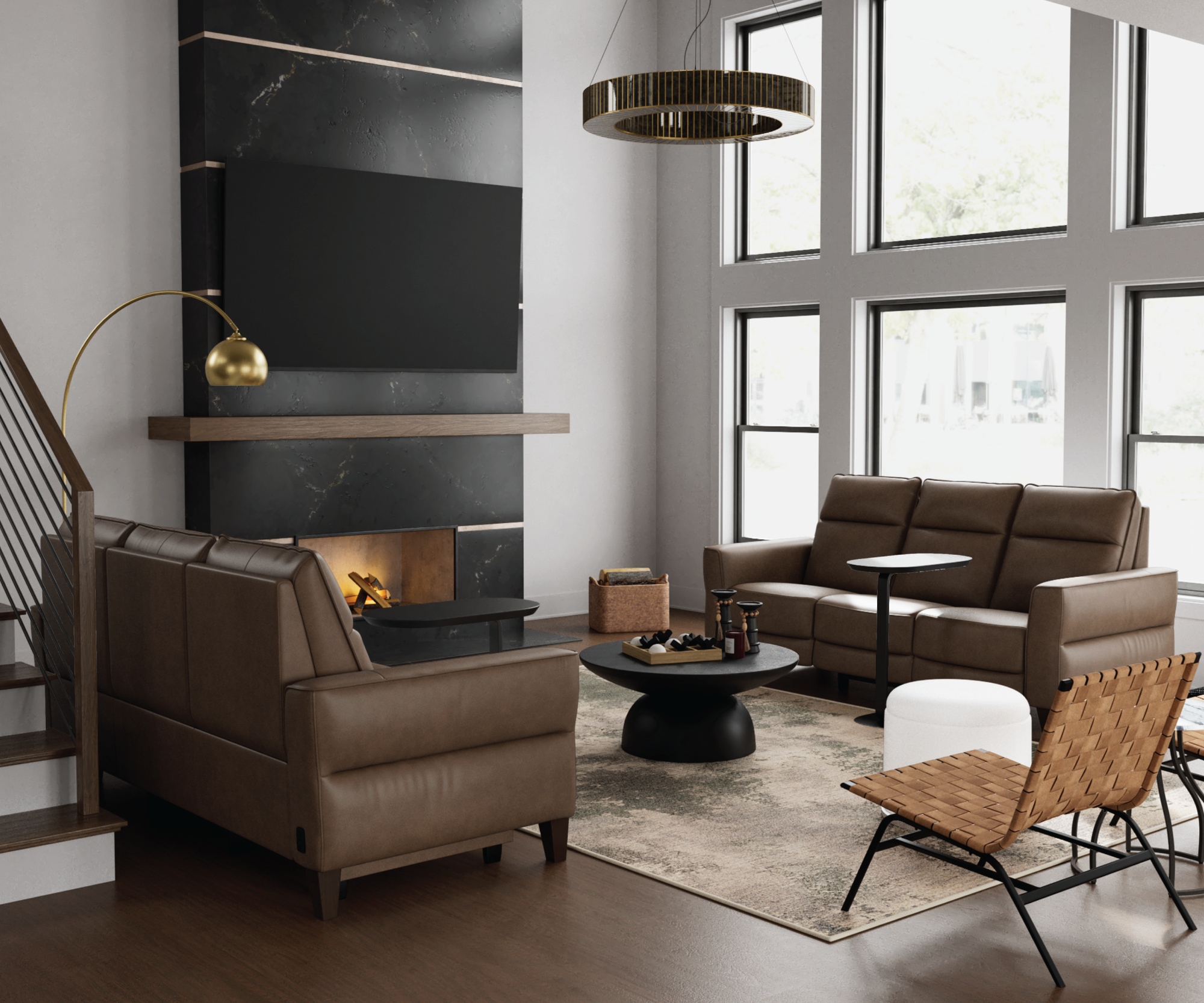 New York Leather Power Reclining Collection
