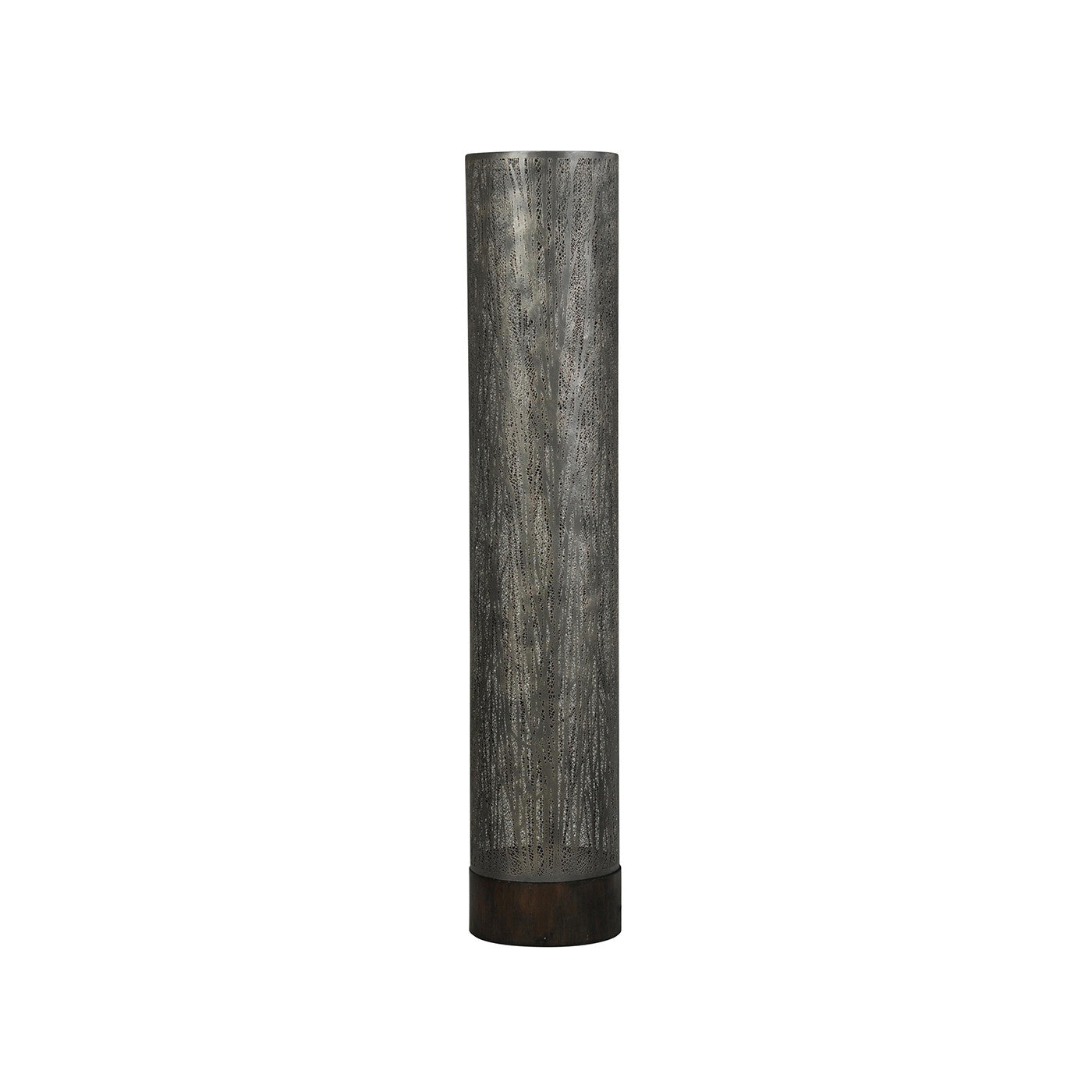 Metal Screen Floor Lamp 50"H