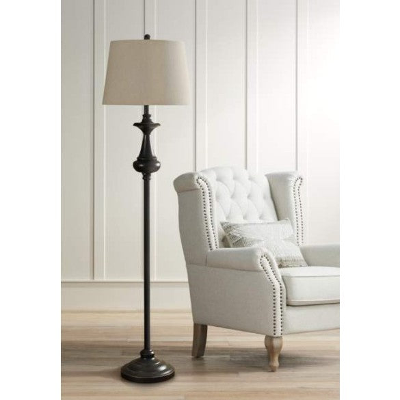 Bronze Floor Lamp 62"H