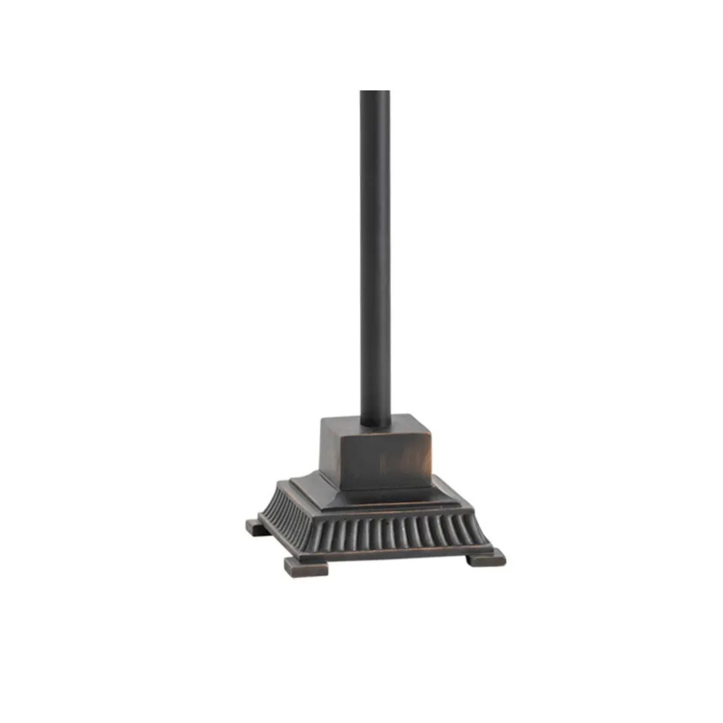 Bronze Twist Floor Lamp 61"H