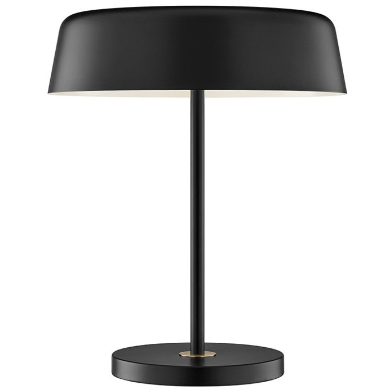 Black Metal Desk Lamp 19"H