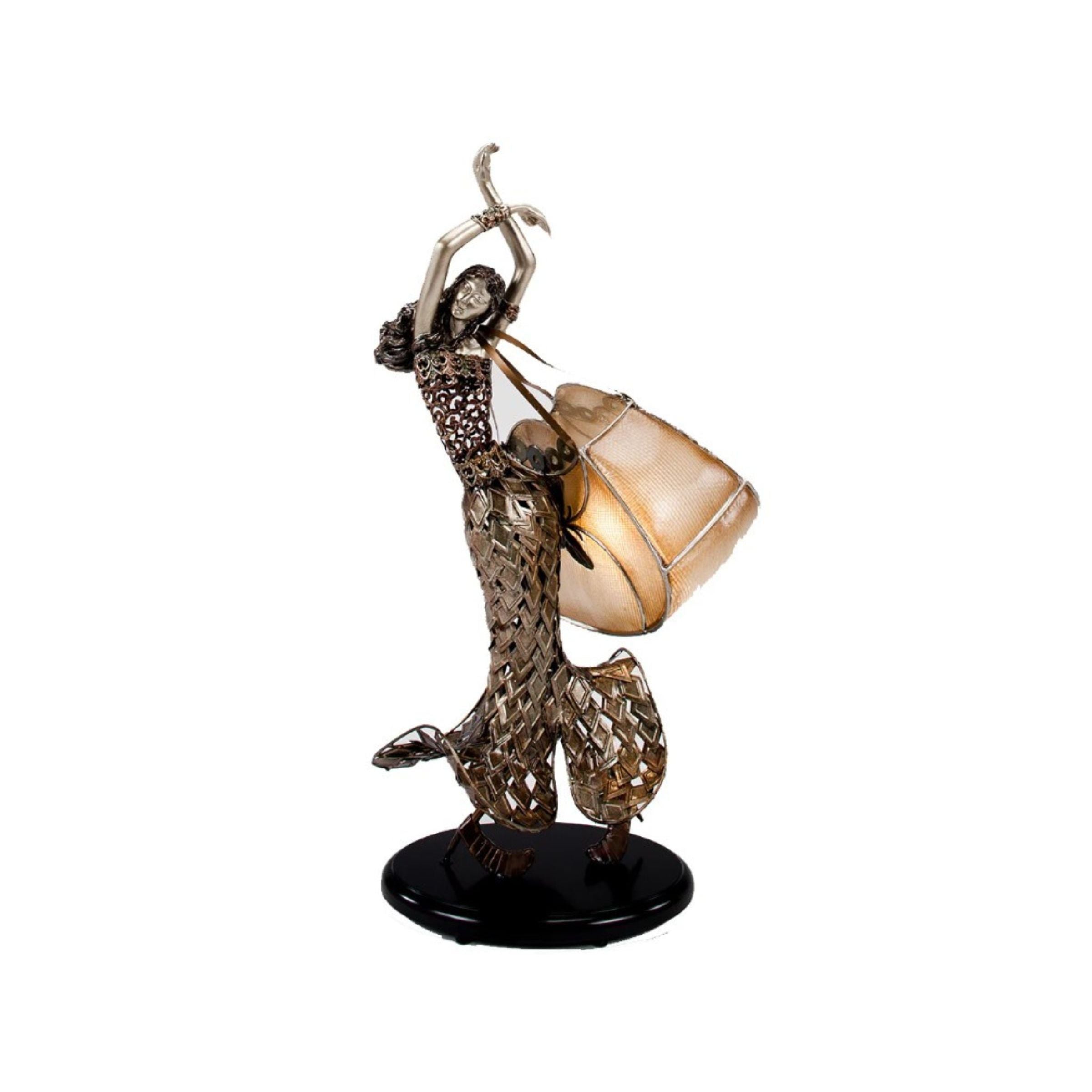 Lady with Purse II Table Lamp 32"H