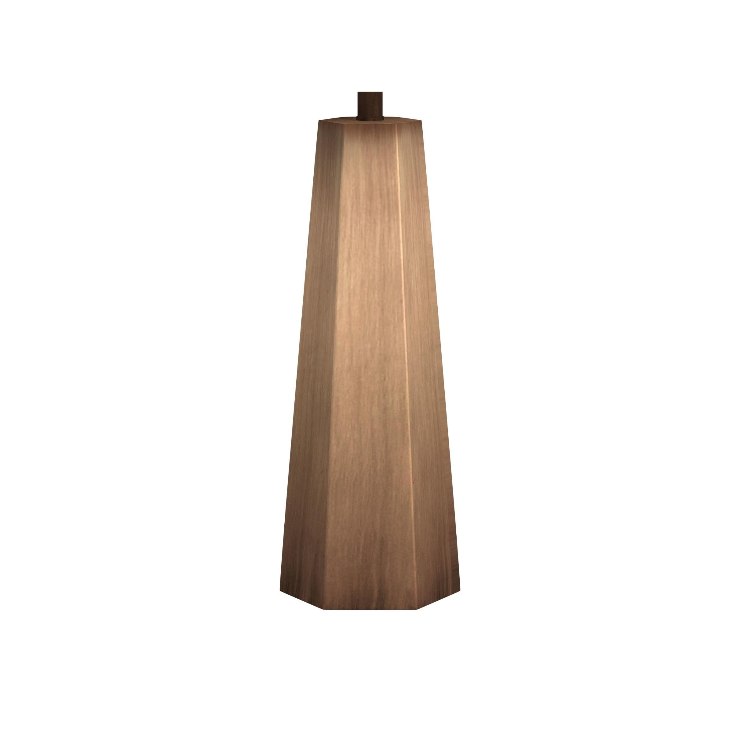 Brushed Gold Metal Table Lamp 29"H
