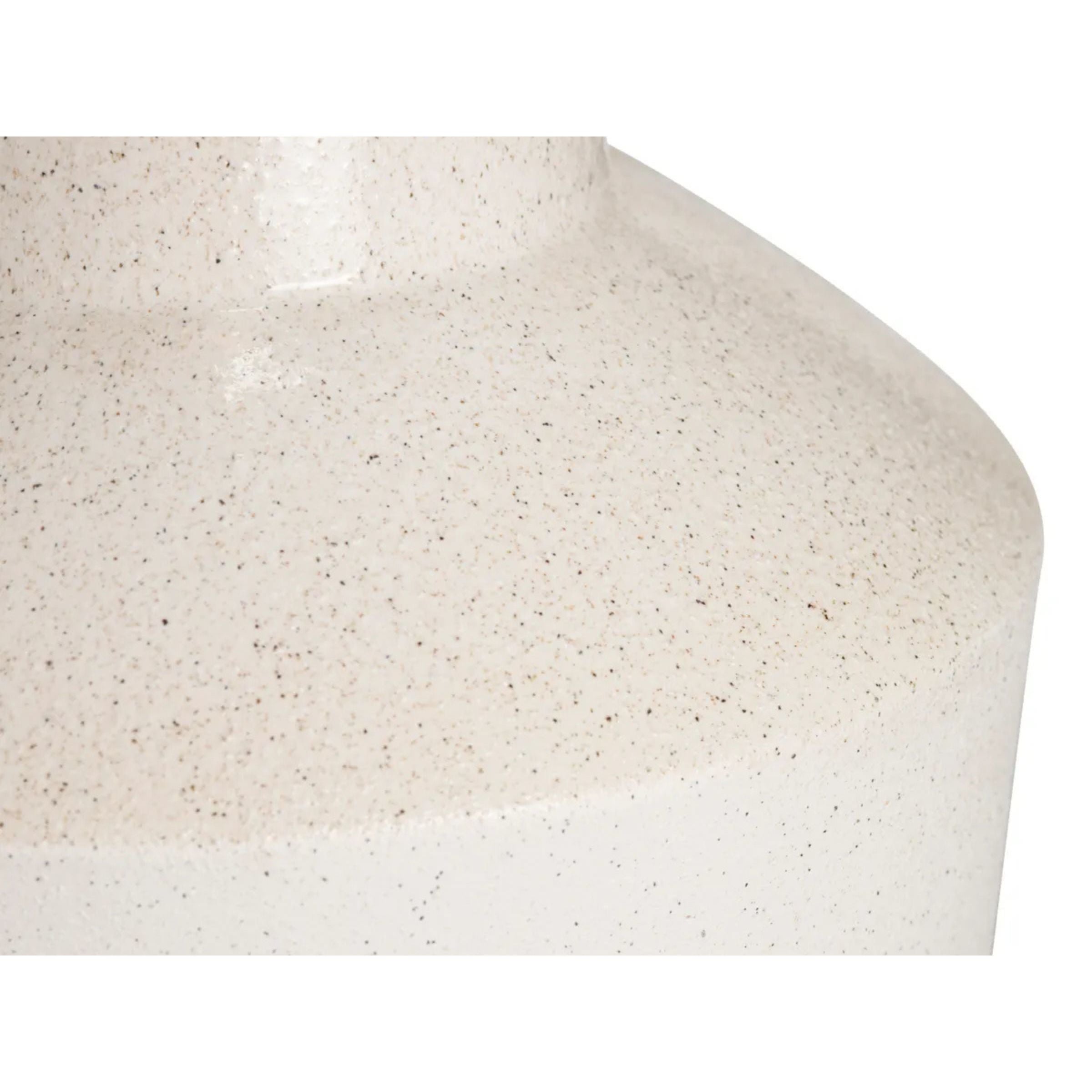 White Ceramic Table Lamp 27"H