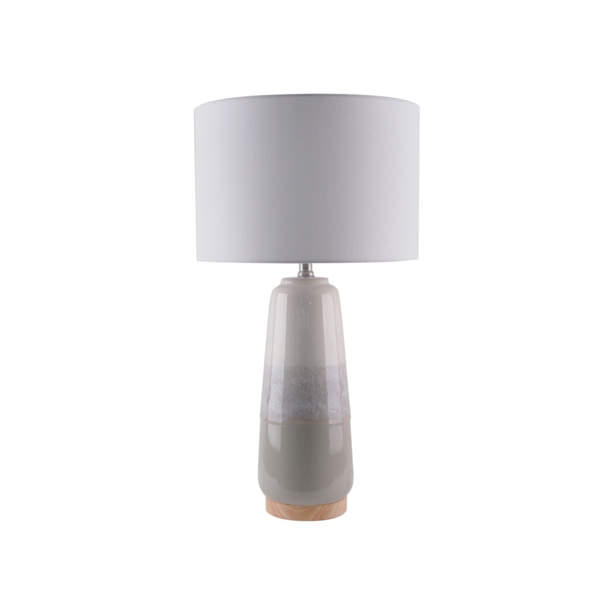 Pastel Ceramic Table Lamp 28.5"H