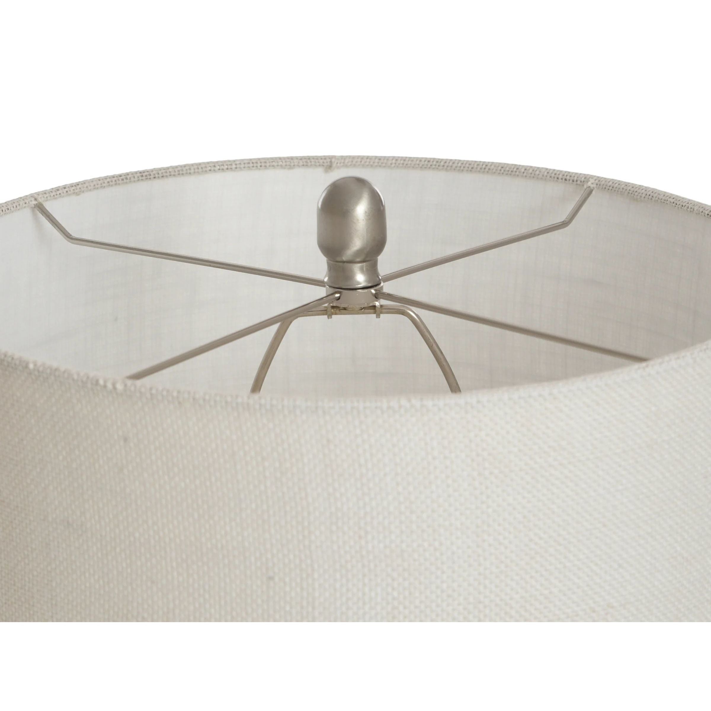 Brown Concrete Table Lamp 30"H