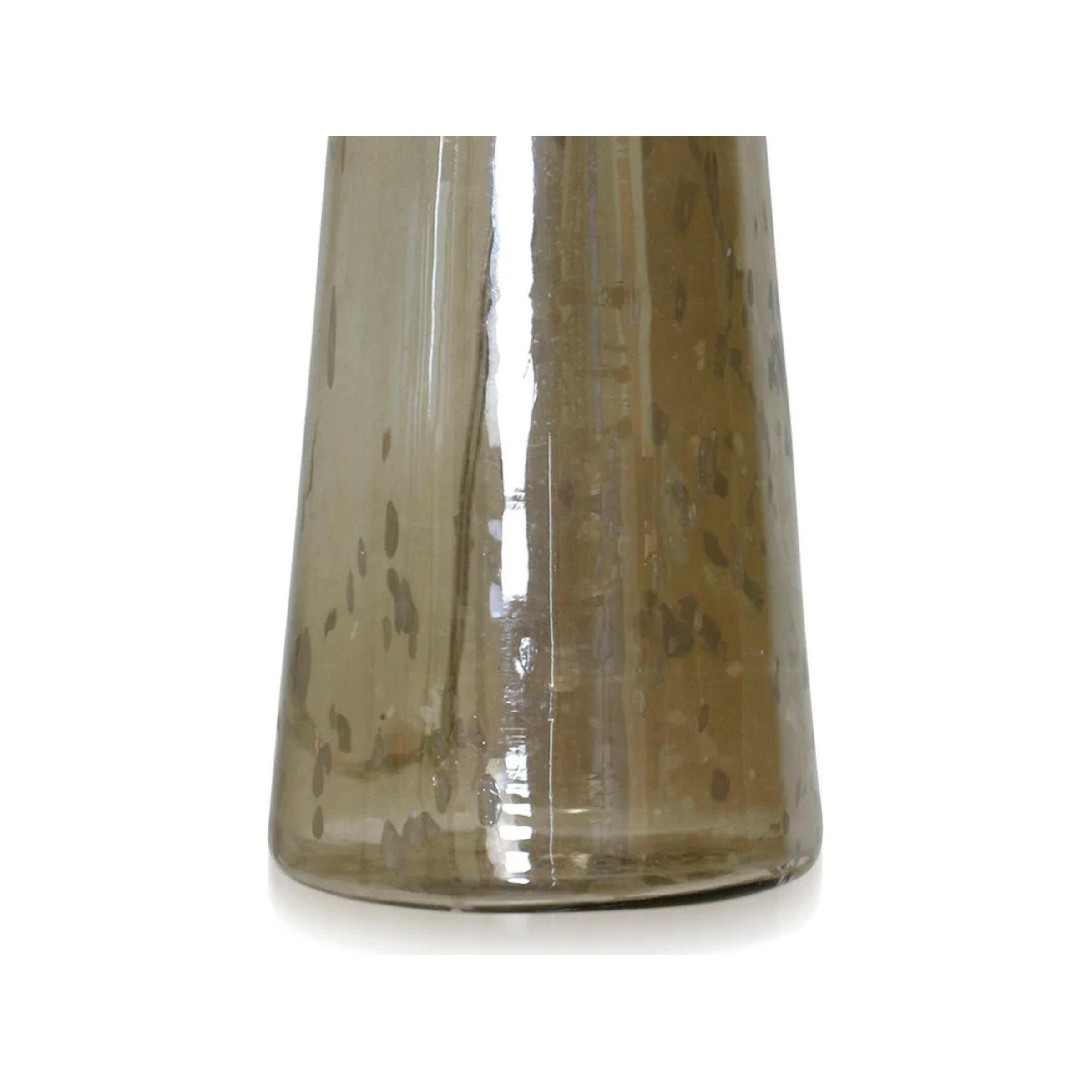 Gold Glass Table Lamp 27"H