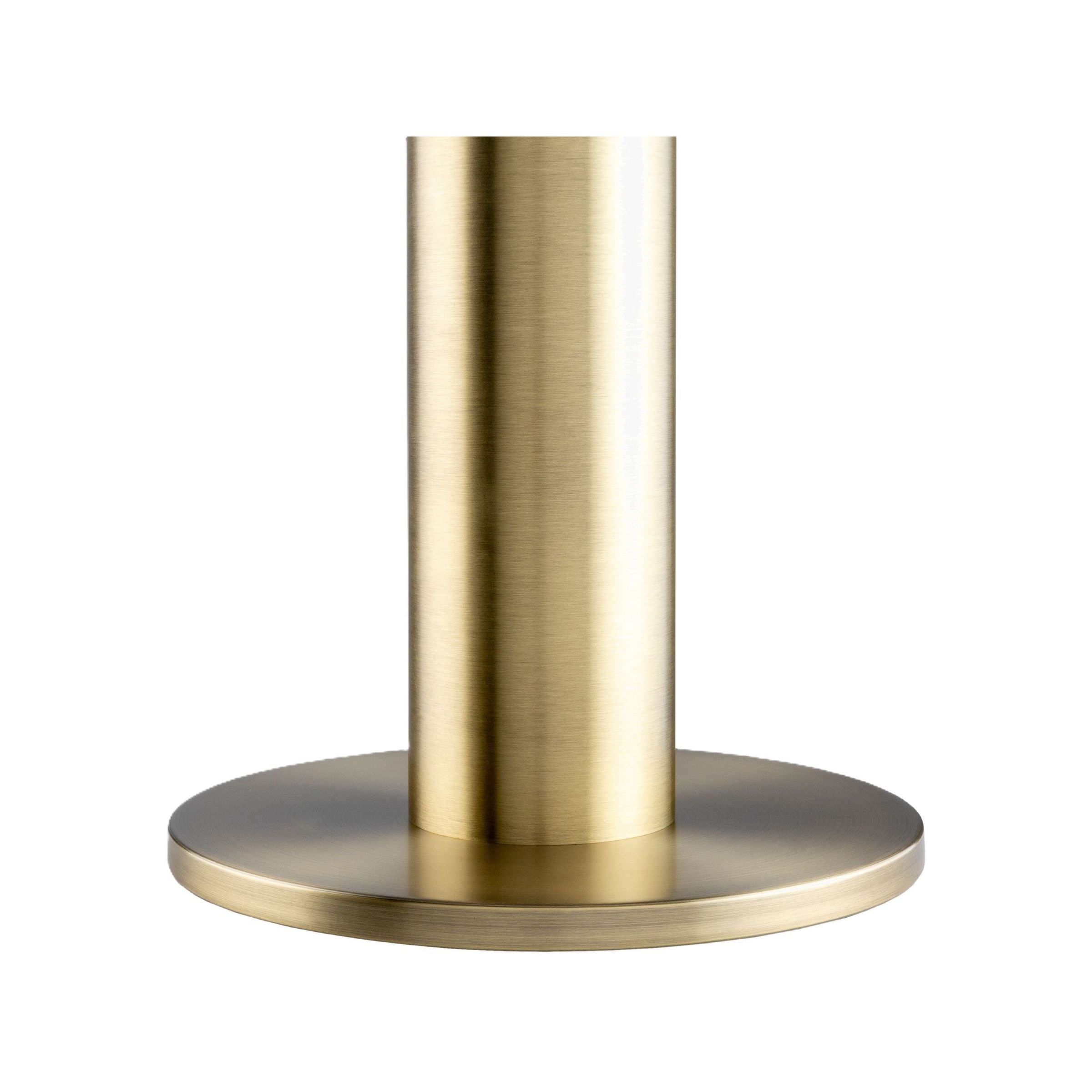 Brass with Glass Shade Desk Lamp 23"H