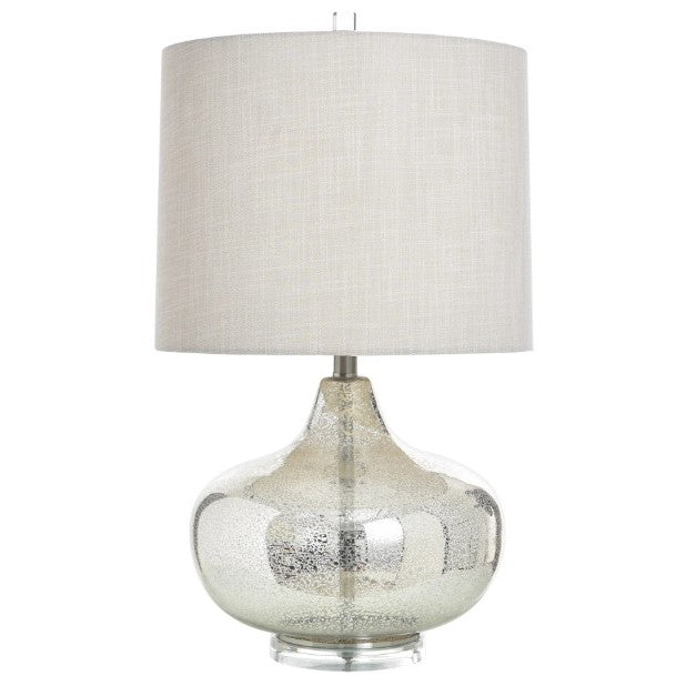 Laguna Mercury Glass Table Lamp 28"H