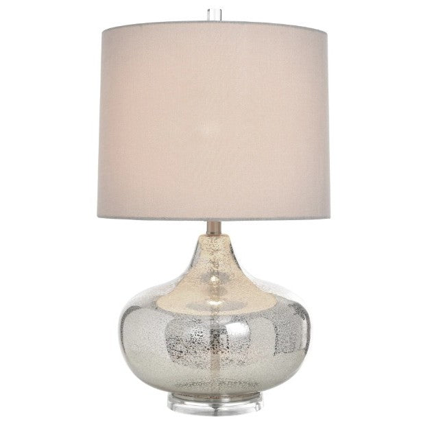 Laguna Mercury Glass Table Lamp 28"H