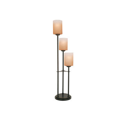 Dalton Bronze 3-Lite Uplight Table Lamp 33"H