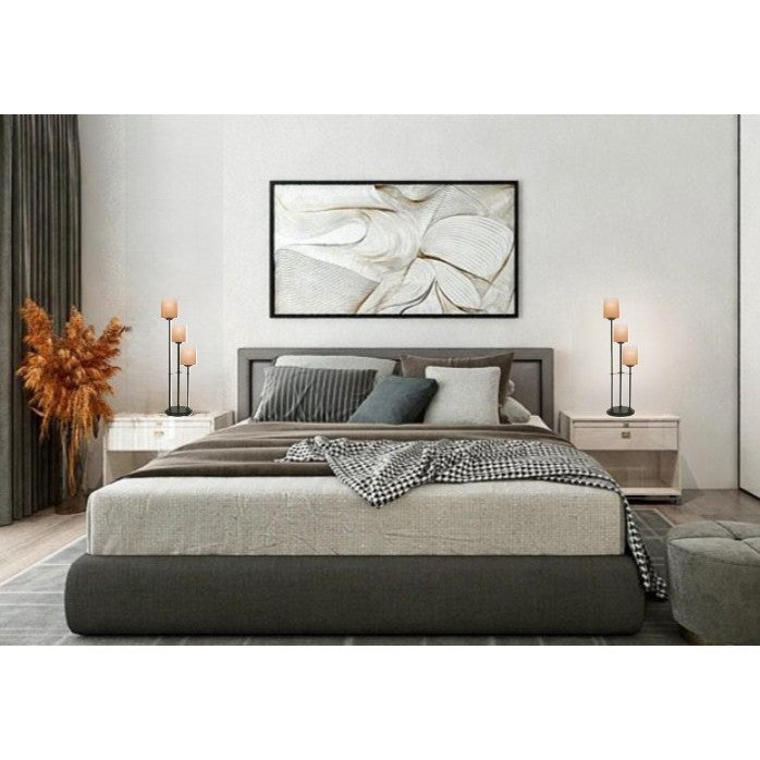 Dalton Bronze 3-Lite Uplight Table Lamp 33"H