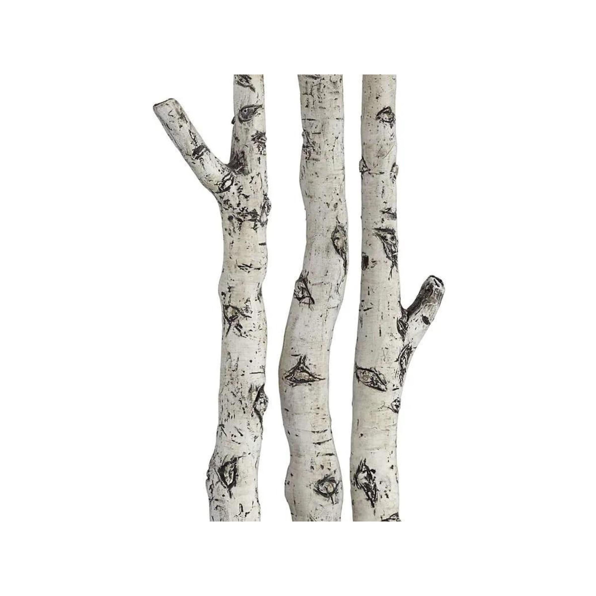 White Branches Table Lamp 30"H