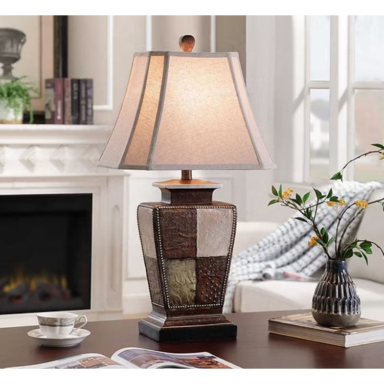 Colorblock Table Lamp 29"H
