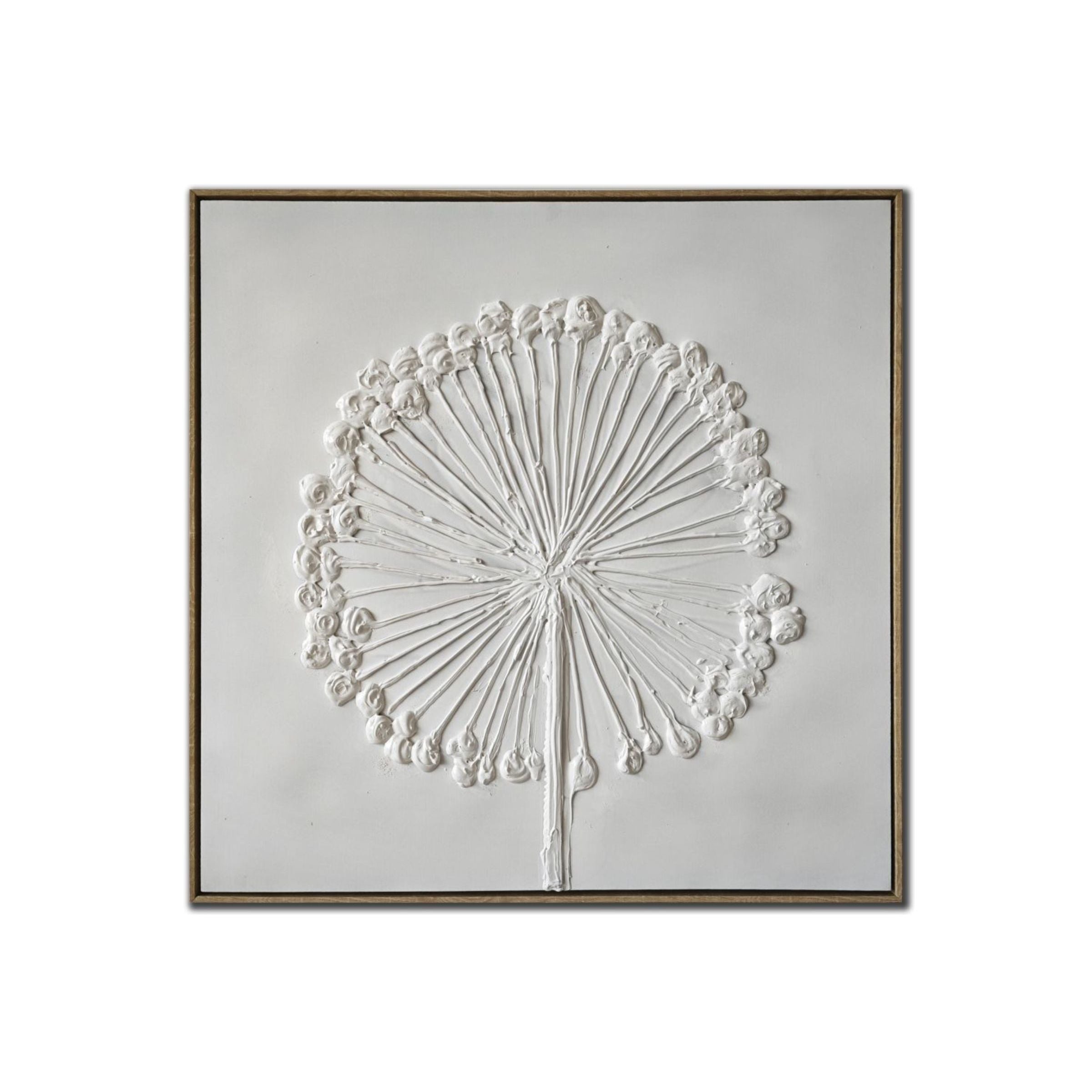 White Wish I Framed Canvas Oil Painting 30"W x 30"H Each