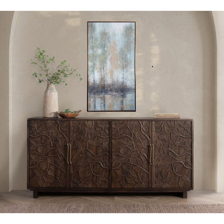 Green Forest I Canvas Art 32"W x 62"H