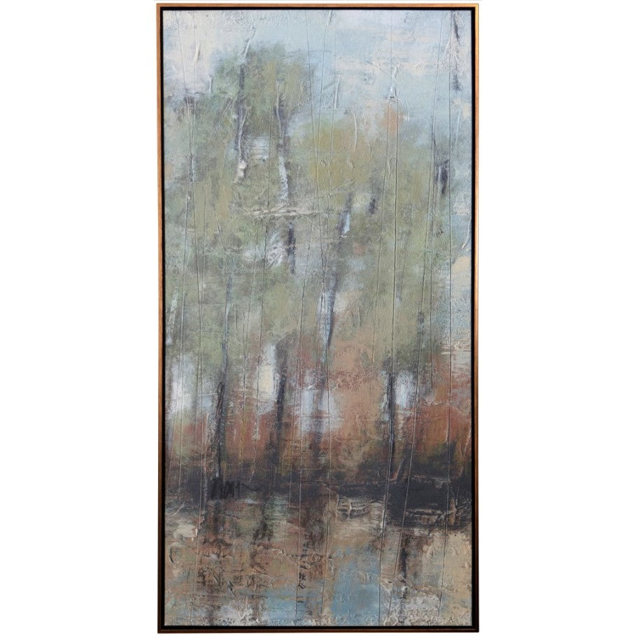 Green Forest II Canvas Art 32"W x 62"H
