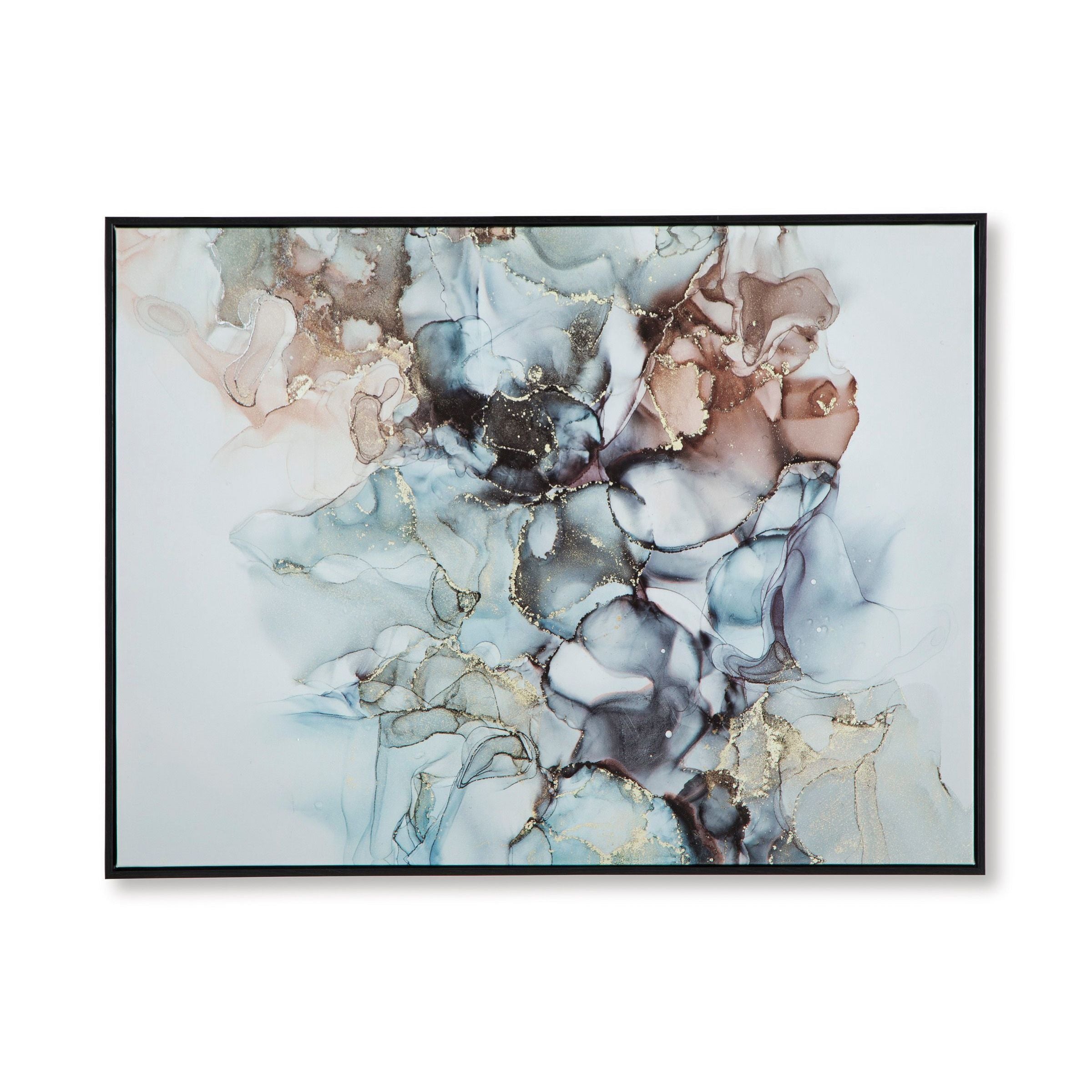 Odyssey Tan Framed Canvas 40"W x 30"H