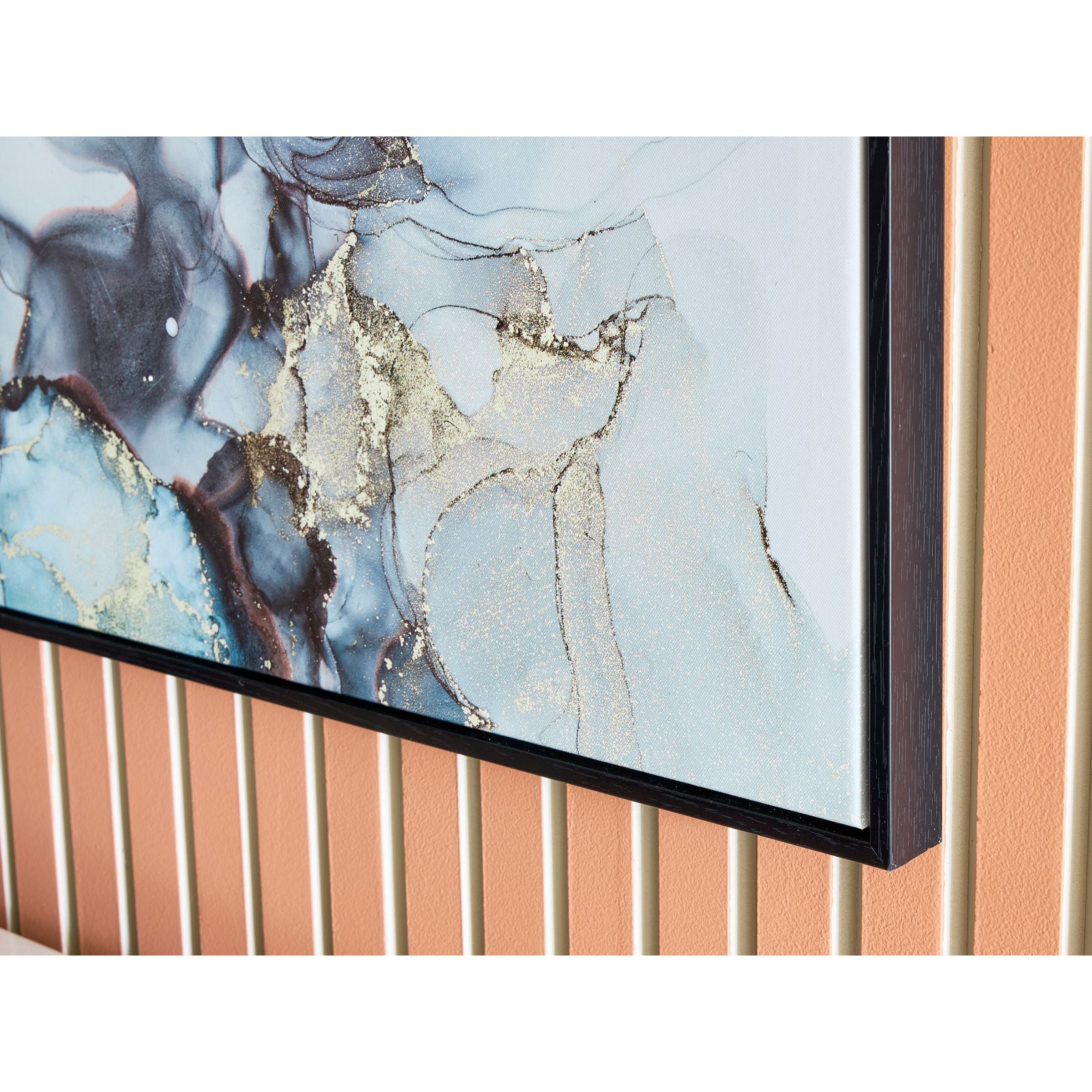 Odyssey Tan Framed Canvas 40"W x 30"H