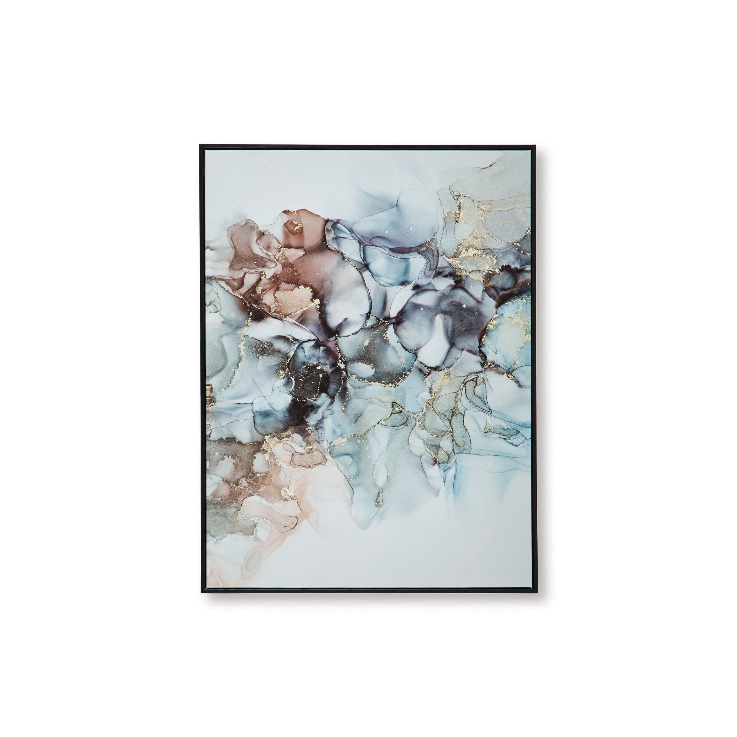 Odyssey Tan Framed Canvas 40"W x 30"H