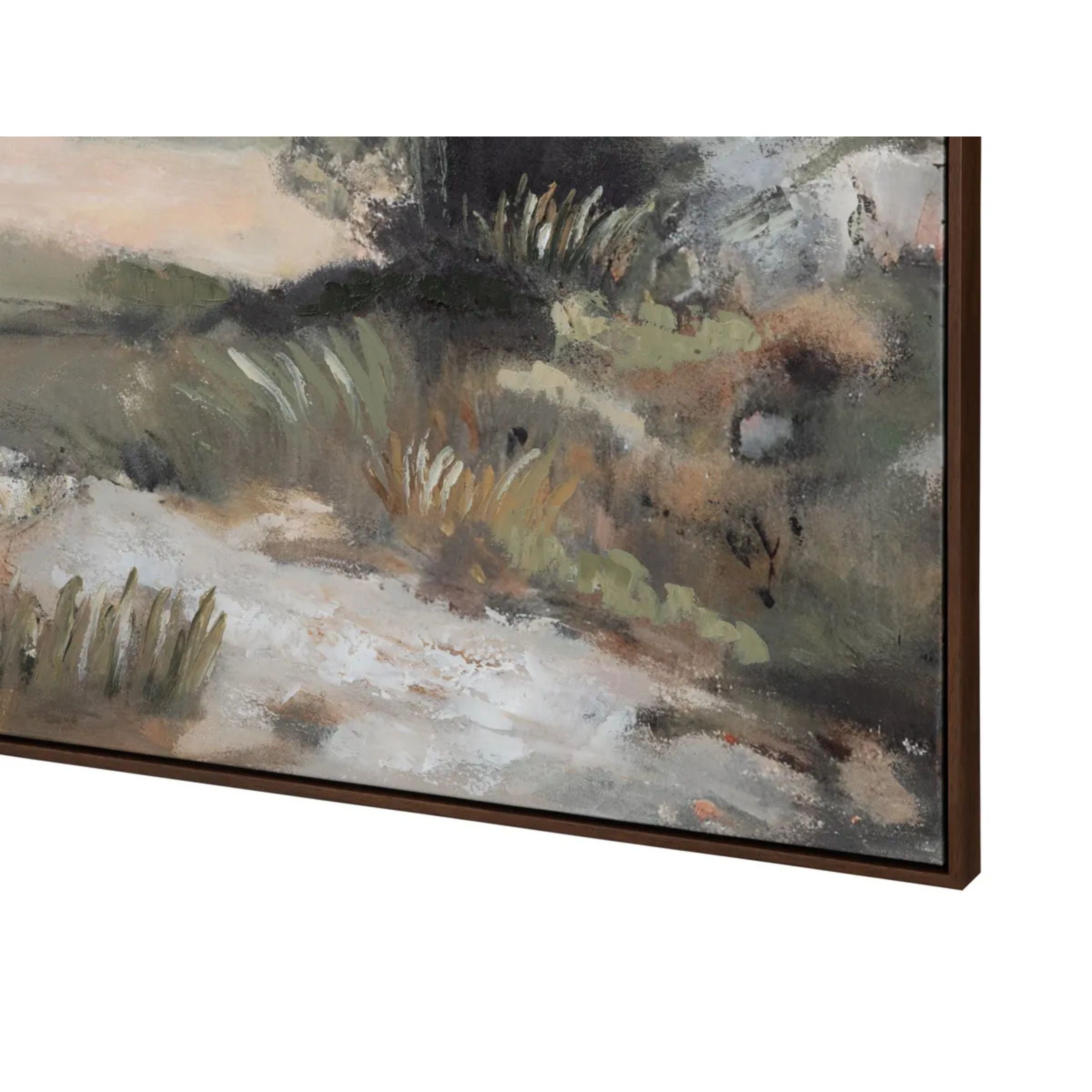 Country Edge Hand Painted Framed Canvas 40"W x 40"H
