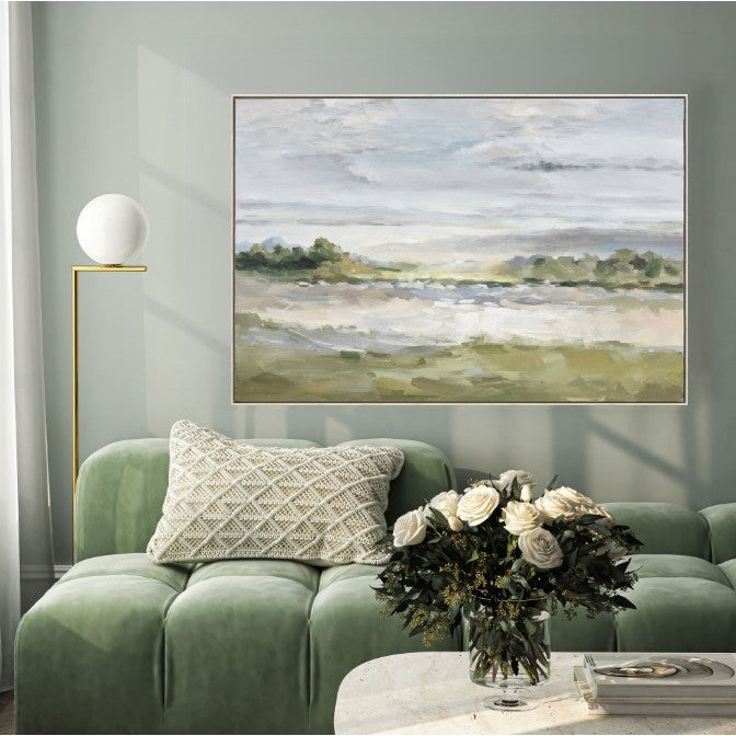 Meadow Framed Wall Art 48"W x 37"H