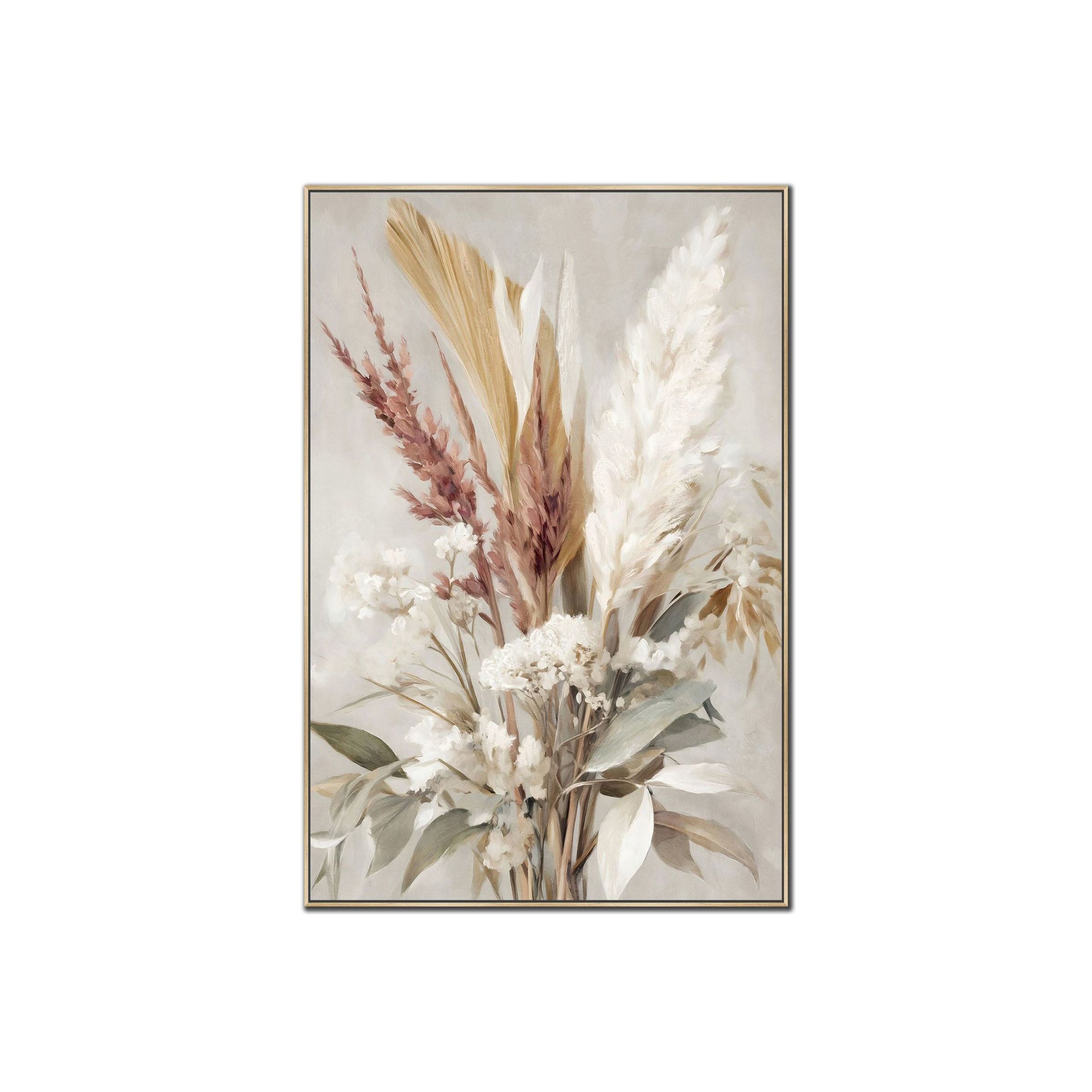 Elegance II Hand Embellished Framed Canvas 24"W x 36"H