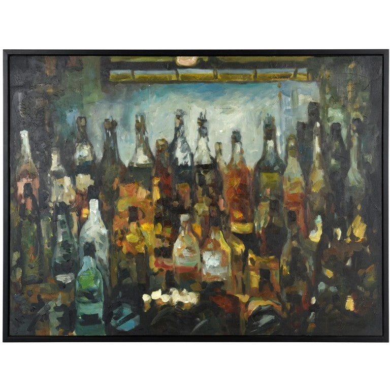 Spirits Framed Canvas Art 50"W x 38"H