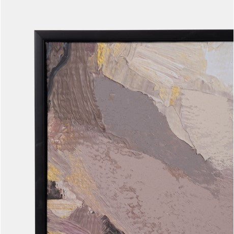 Woman Portrait Hand Painted Framed Painting 32"W x 48"H