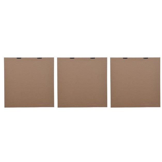Set of 3 Birds Canvas Paintings 20"W x 20"H