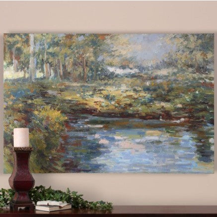 Lake James Painting 60"W x 40"H