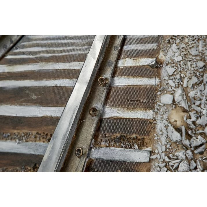 Train Track Canvas Art 43"W X 53"H