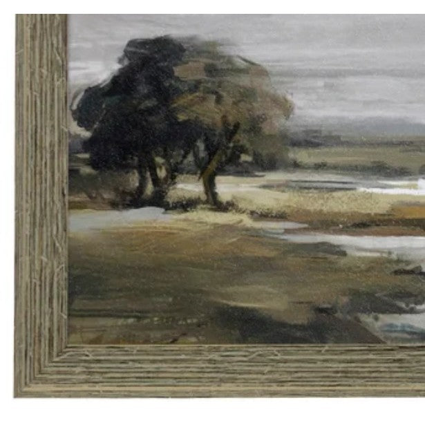 France Countryside Framed Print 36"W x 46"H
