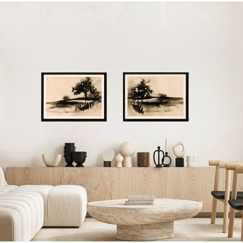 Inkscape I Framed Print Under Glass 26"W x 20"H