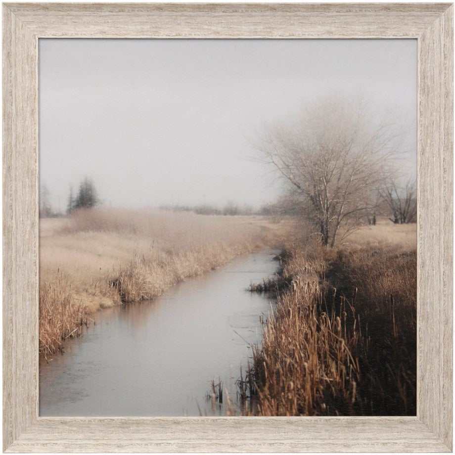 Cattail Creek Framed Print 42"W x 42"H