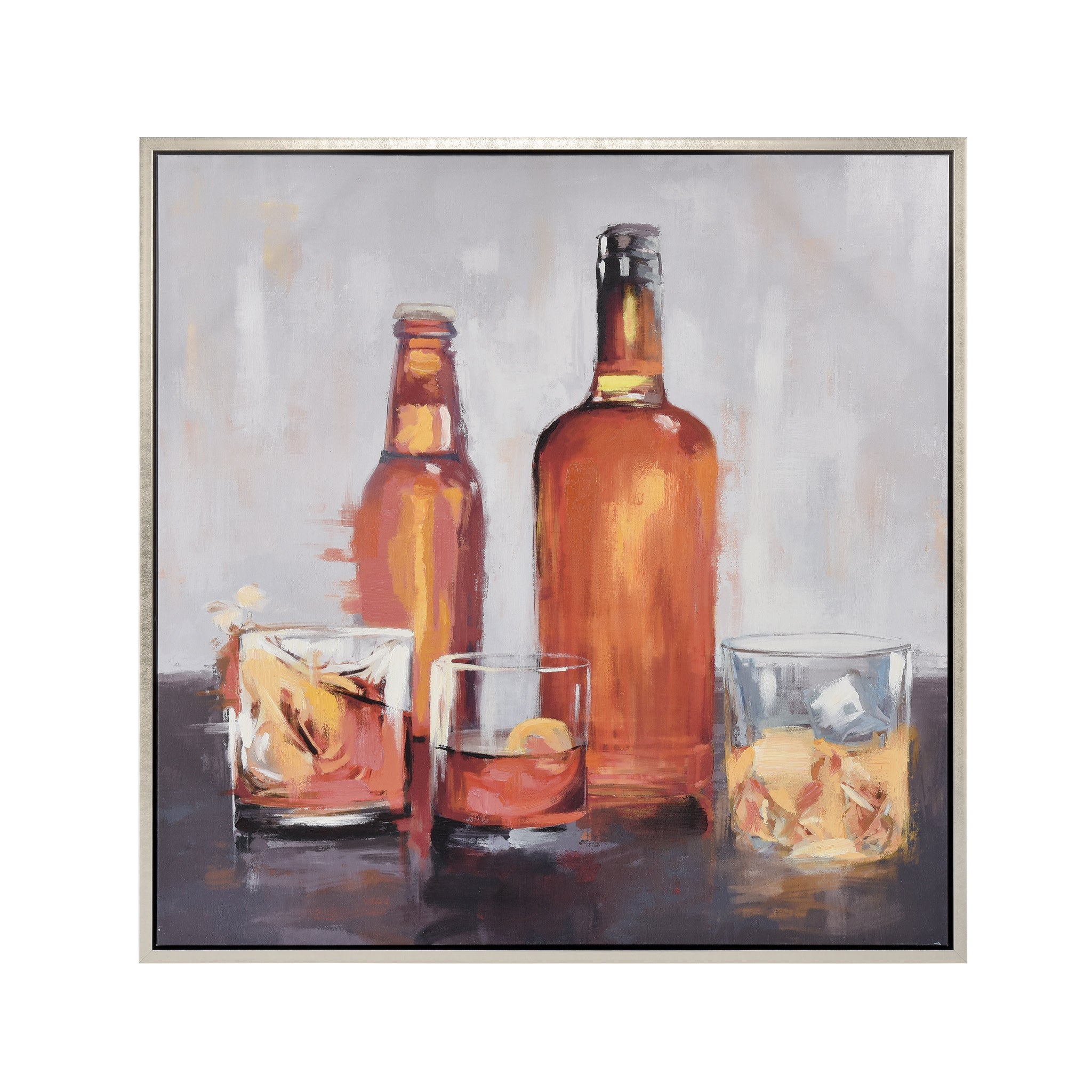 Drinks Framed Wall Art 39"W x 39"H