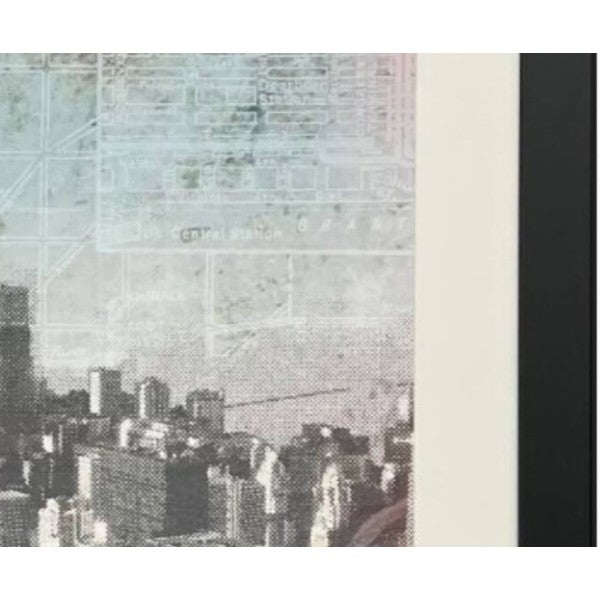 Chicago Skyline Framed Art 40"W x 40"H