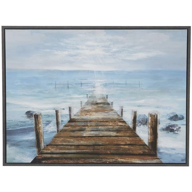 Pier In The Sun Wall DÃ©cor 36"W x 47"H