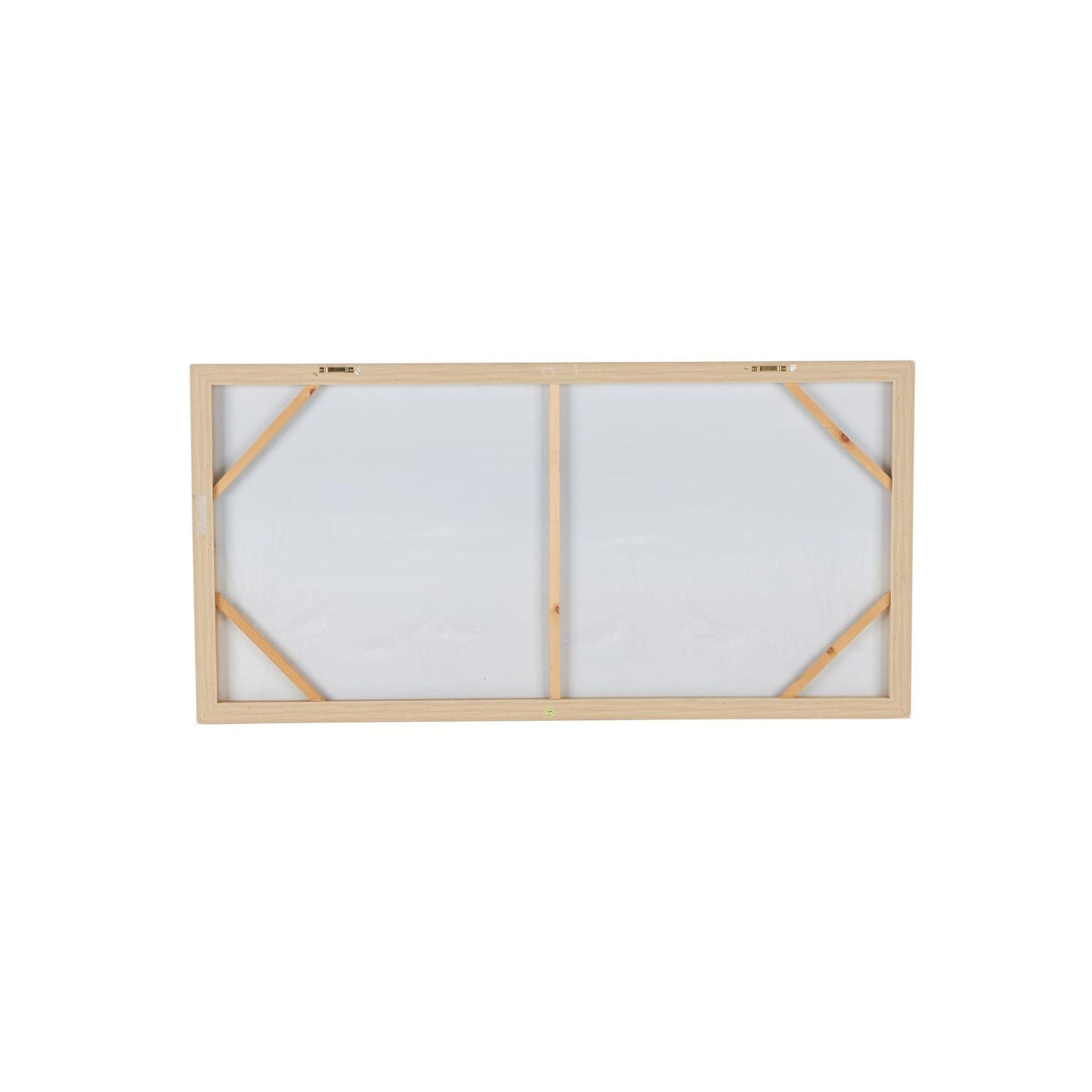 Brown Coastal Framed Art 55"W x 28"H