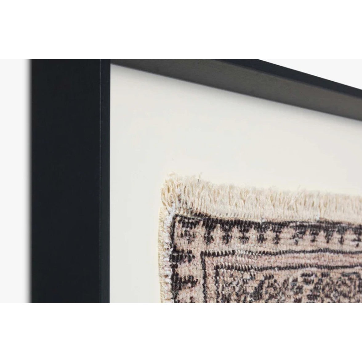 Brown Framed Textile Wall Decor 41"W x 61"H