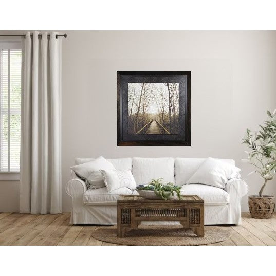 Sepia Bridge Large Print 40"W x 40"H