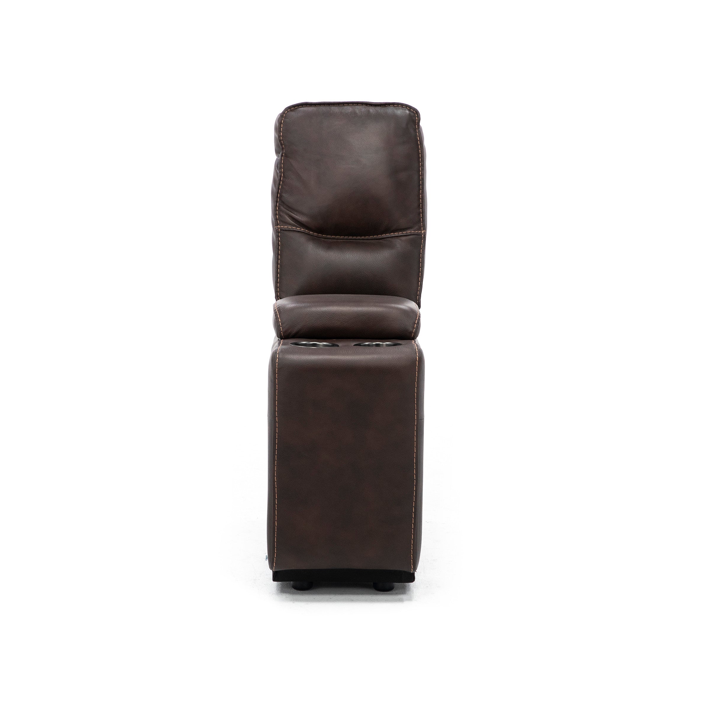 Mustang 6-Pc. Leather Power Headrest Reclining Modular