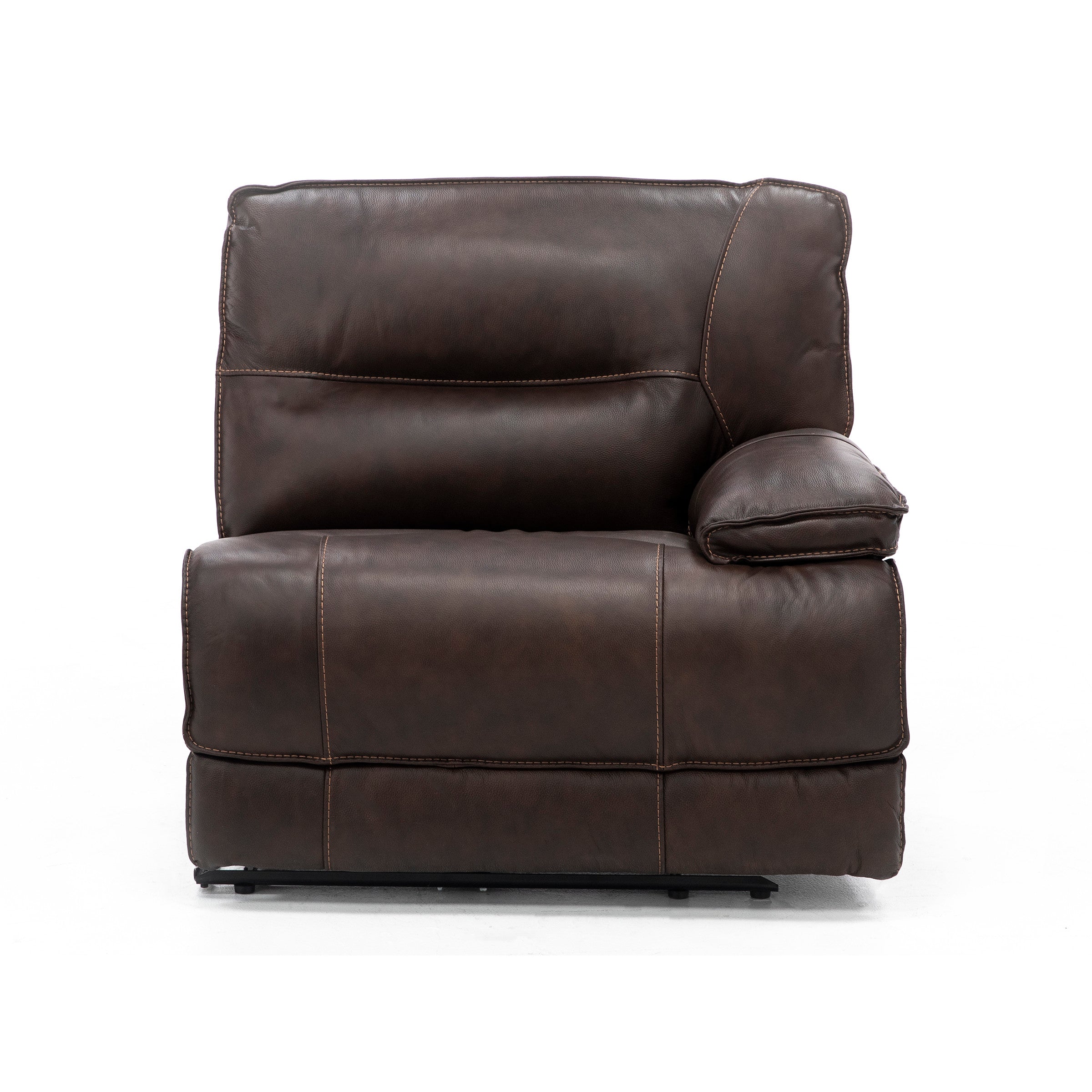 Mustang 6-Pc. Leather Power Headrest Reclining Modular