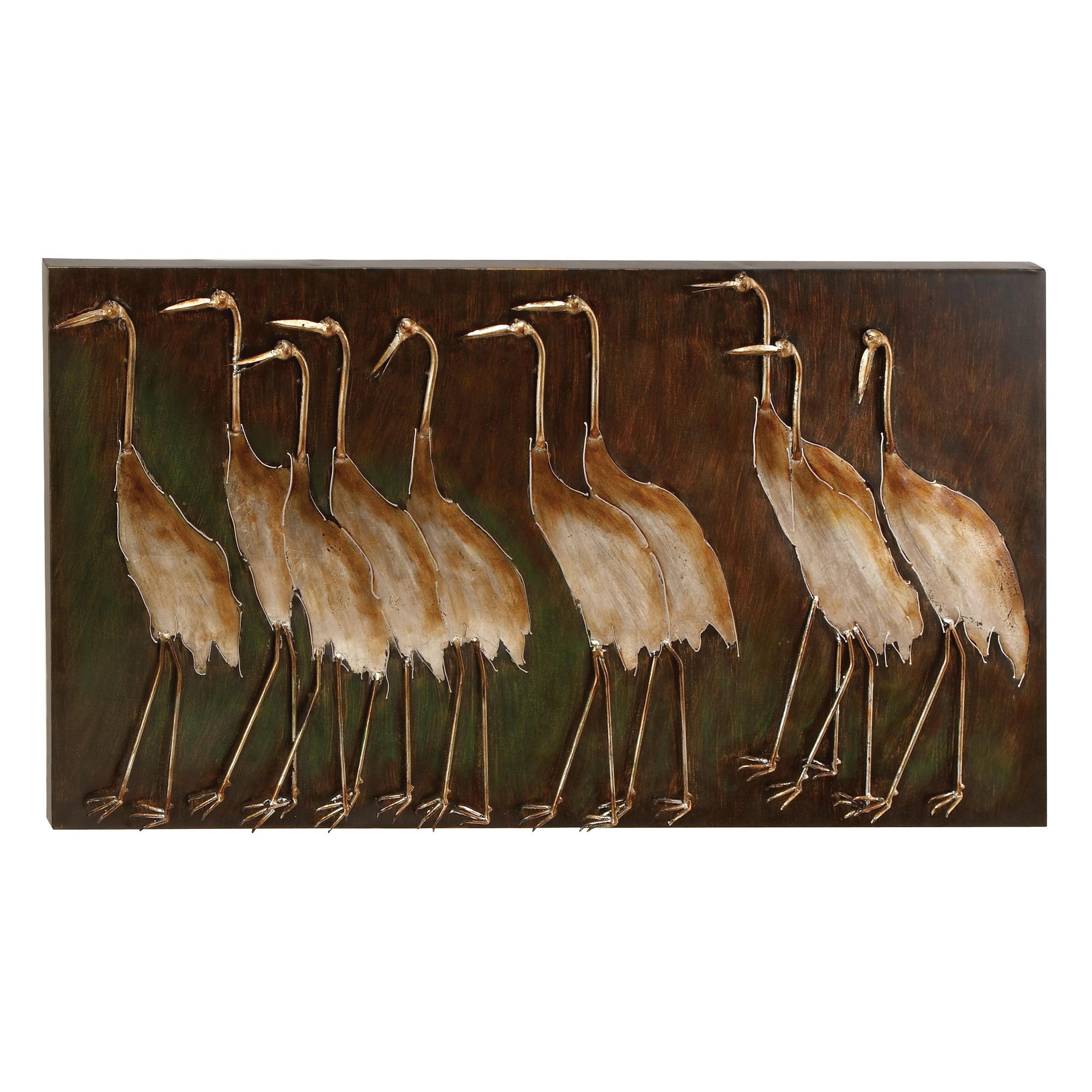 Metal Bird Wall Decor 43"W x 24"H