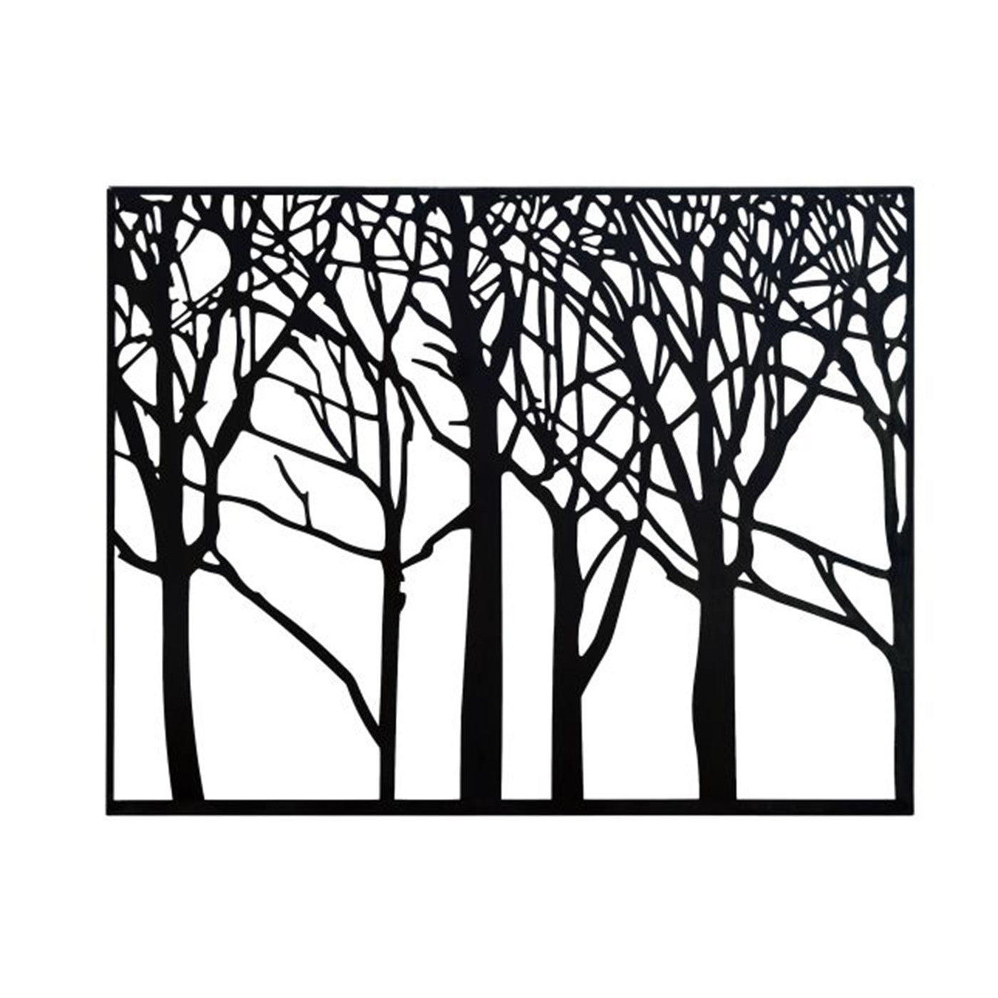 Metal Wall Tree DÃ©cor 38"W x 29"H