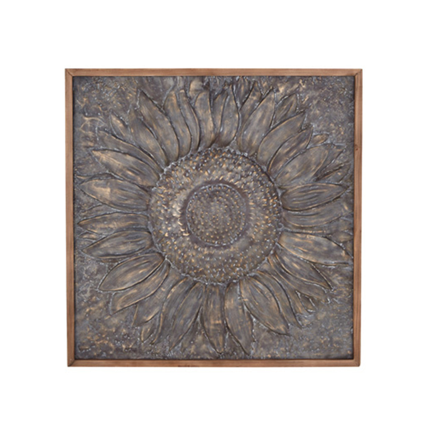 Metal Sunflower Art 39"W x 39"H