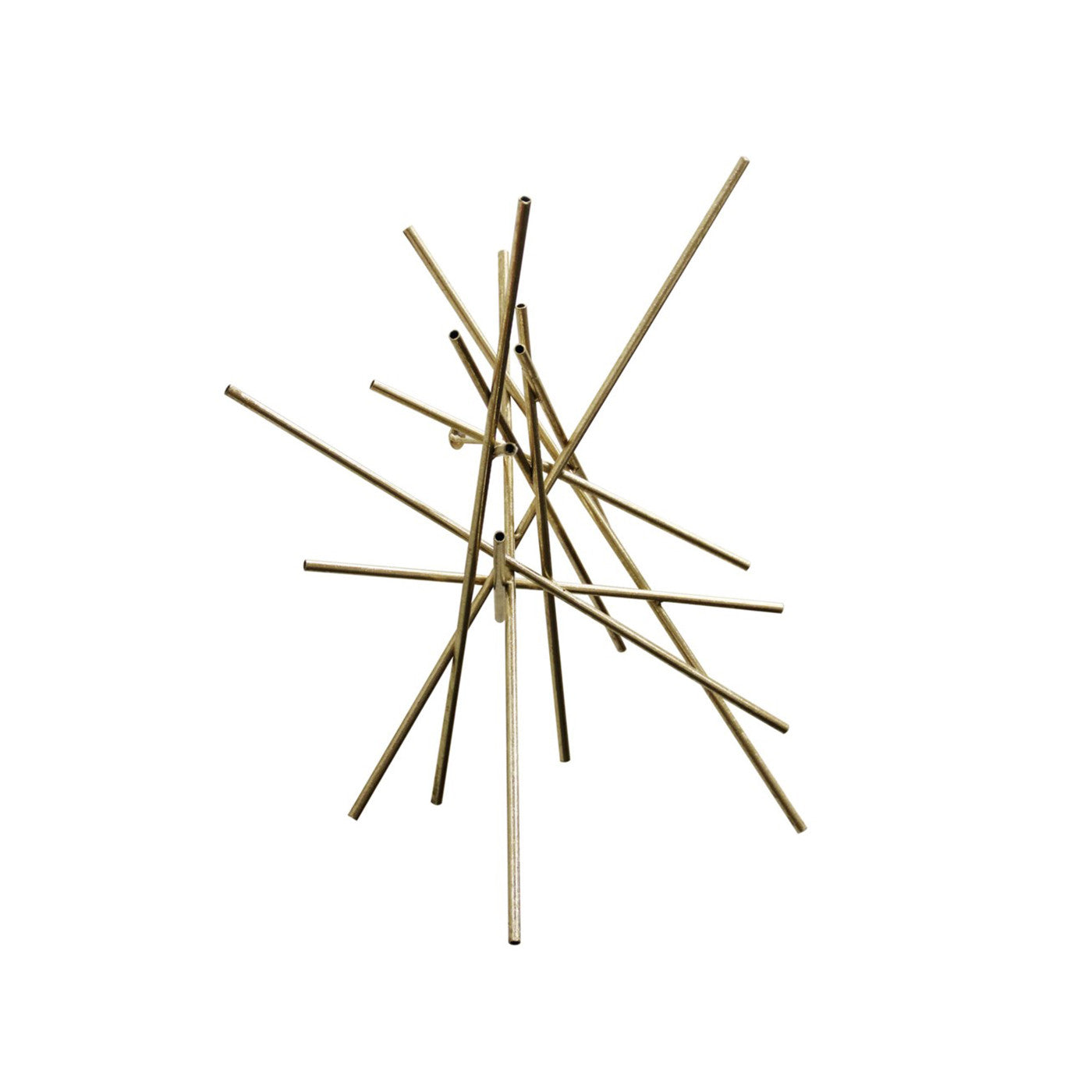 Gold Metal Sticks Wall Decor 20"W x 20"H